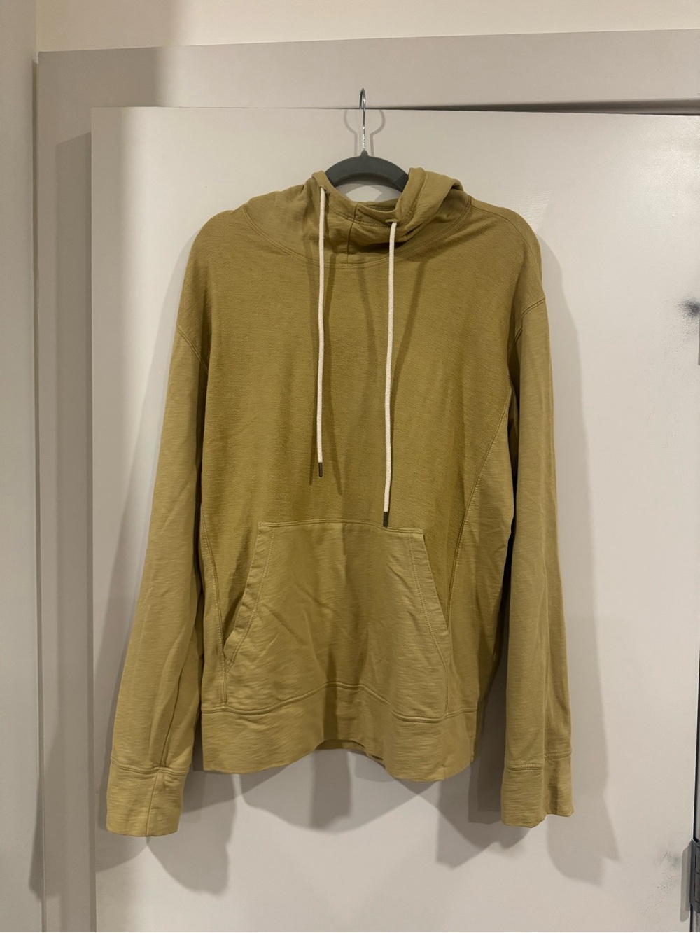 Velvet by Graham & Spencer Mustard Pullover Hoodie Sweatshirt